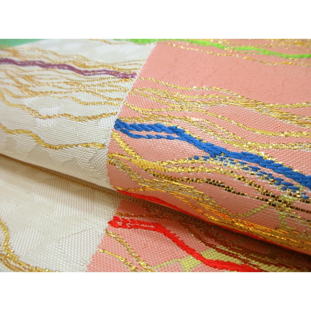 【新品】名古屋帯　【たつむら】綺羅がすみ