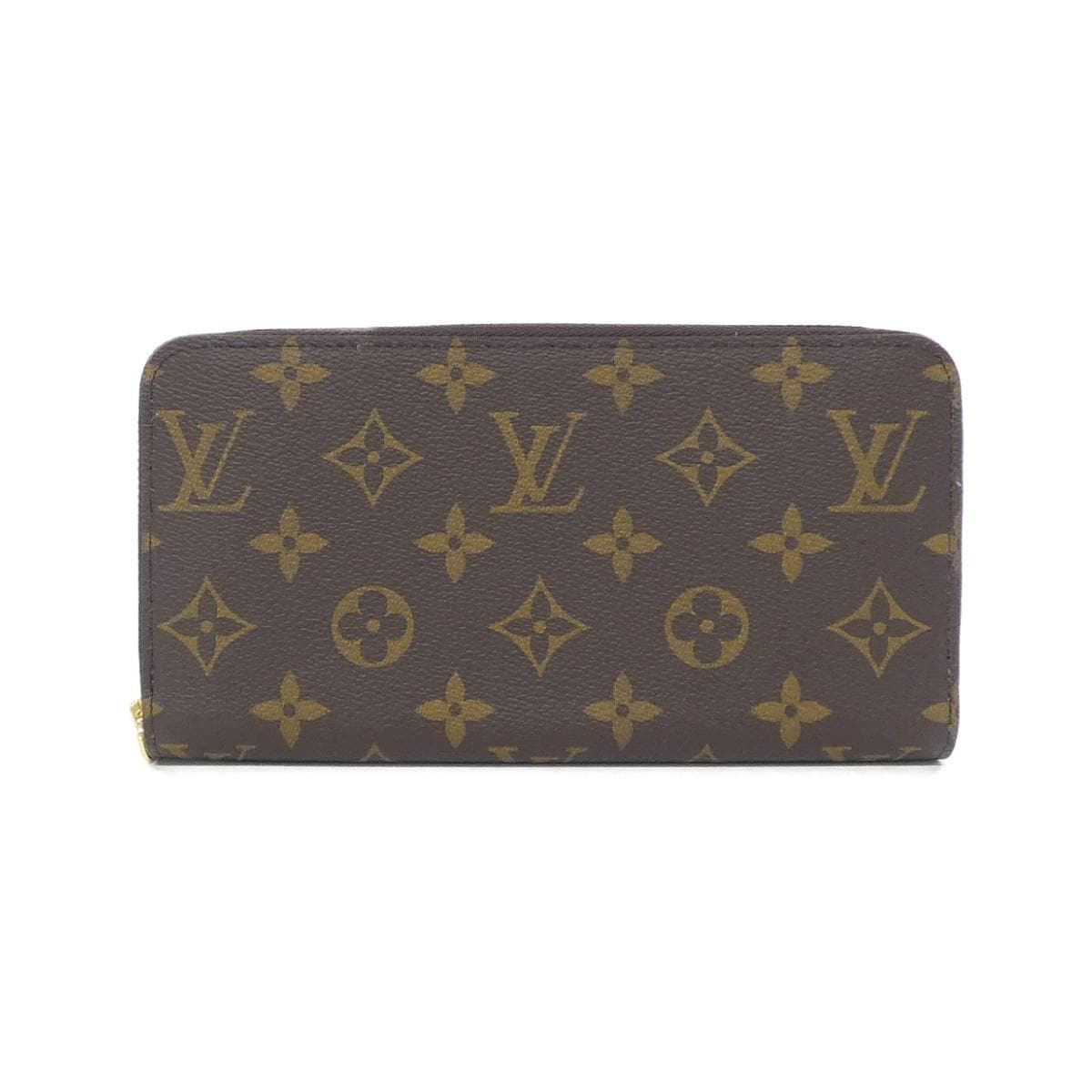[未使用品] LOUIS VUITTON Monogram拉链錢包 M25914