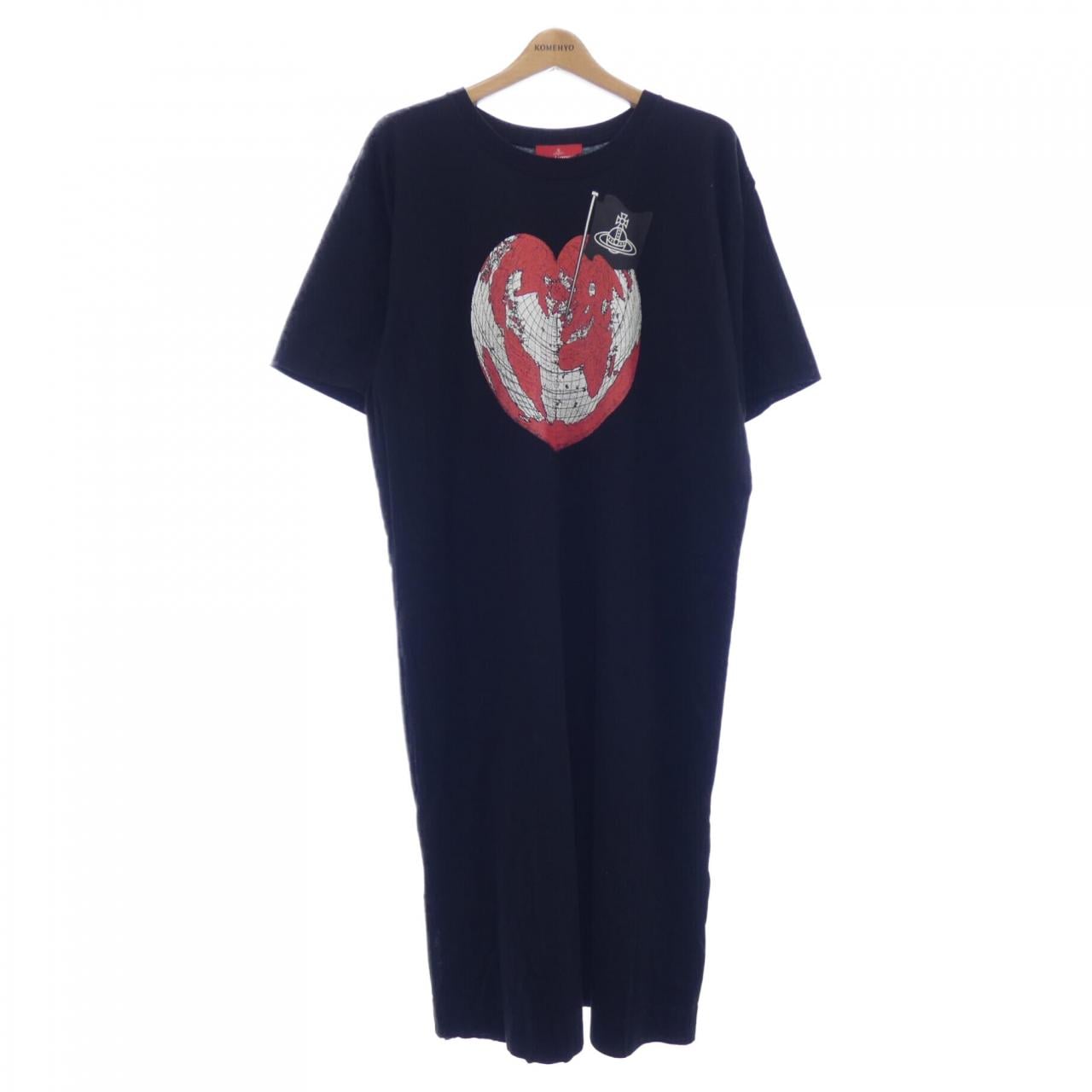 ヴィヴィアンウエストウッドレッド Vivienne Westwood RED LABEL カットワンピース