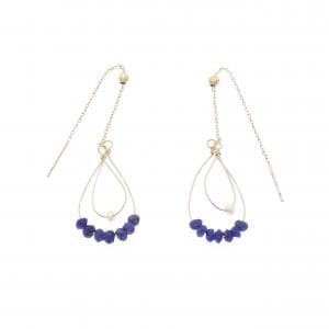 アガット ラピスラズリ ピアス