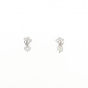PT900 ダイヤモンド ピアス 0.20CT