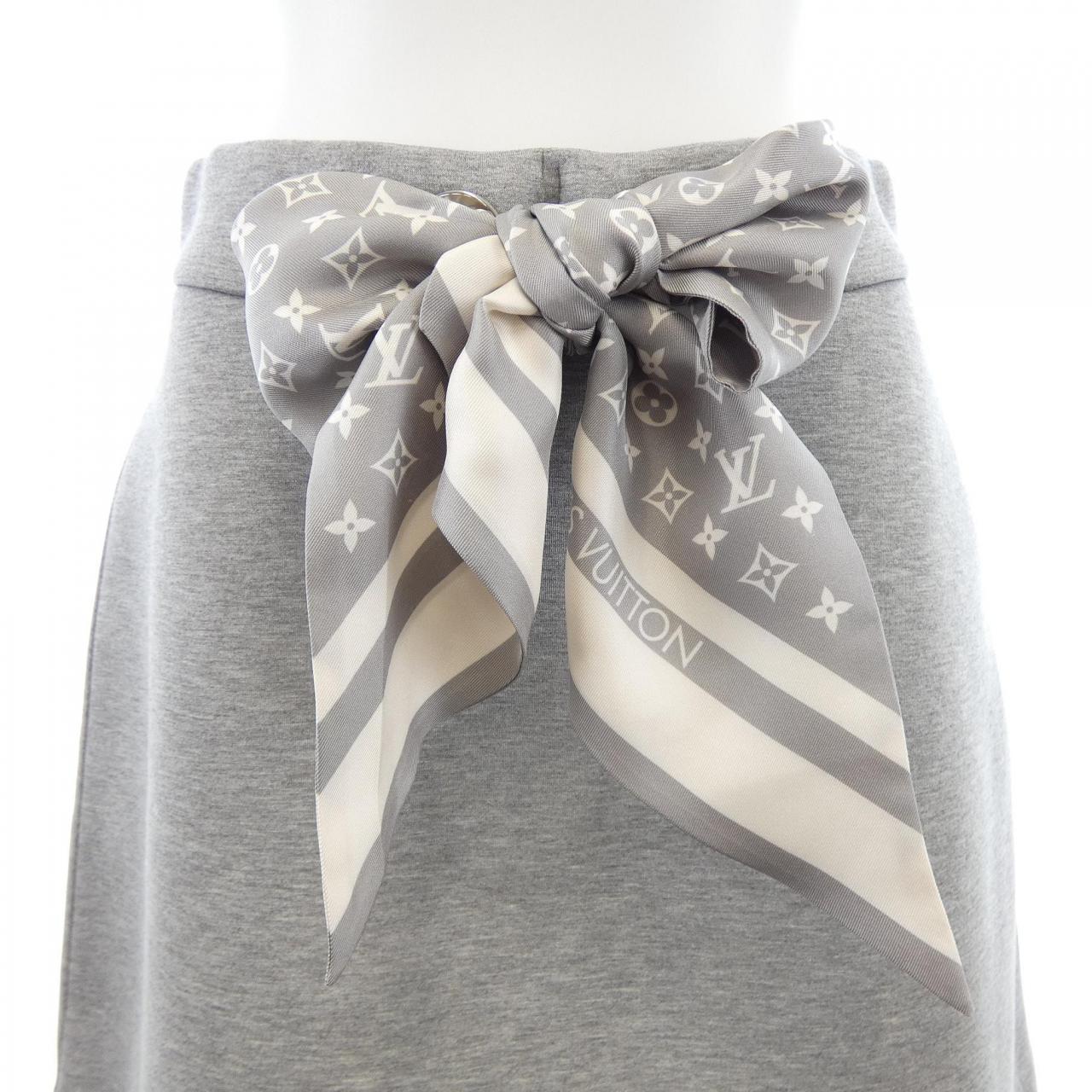 ルイヴィトン LOUIS VUITTON モノグラム スカーフ ミニスカート FTJS92ZHP スカート