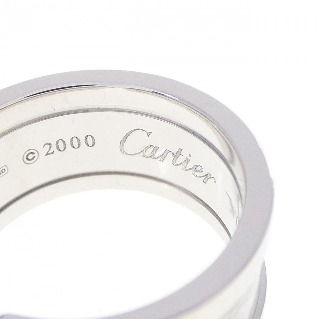 カルティエ 750WG リング