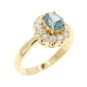 クレサンベール 合成アレキサンドライト リング 0.415CT