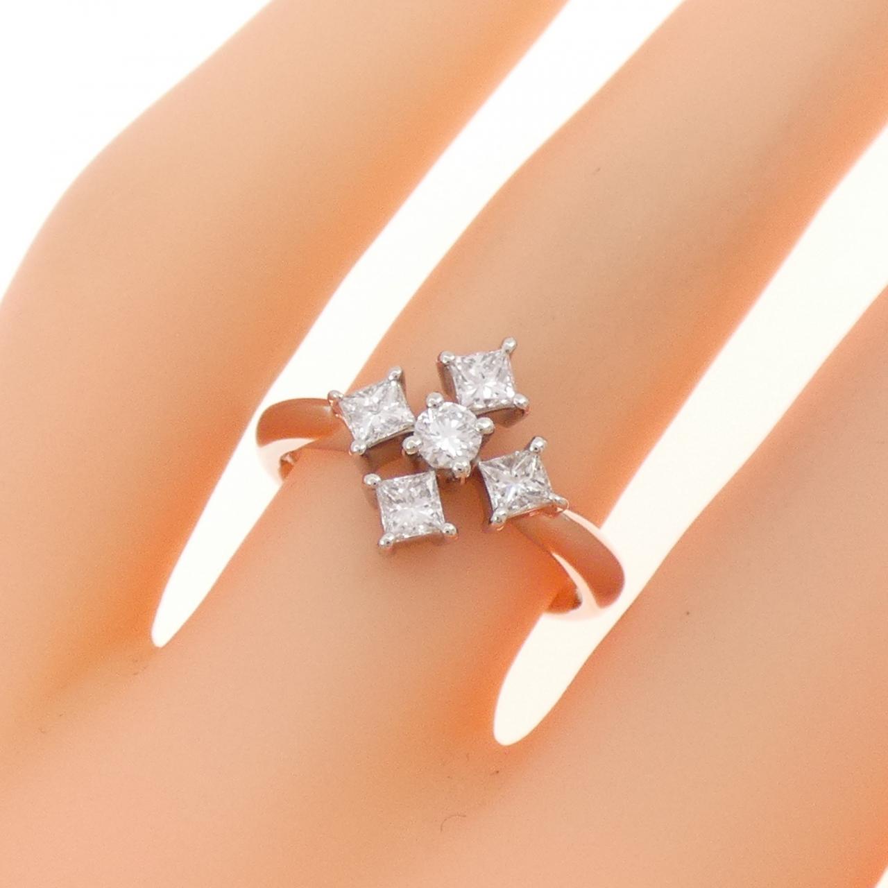 PT900 ダイヤモンド リング 0.519CT