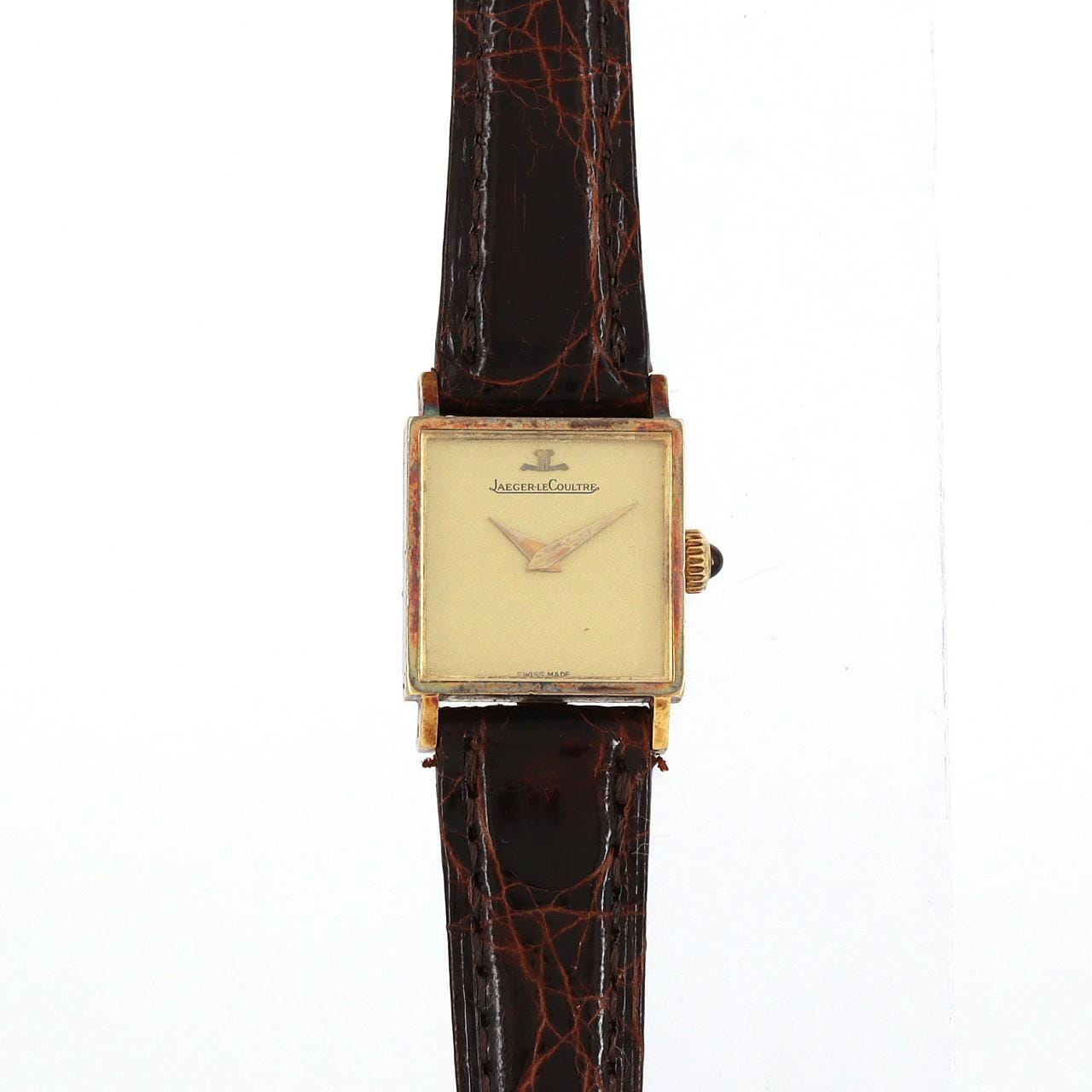 【ノーメンテナンス還元価格】ジャガー･ルクルト スクエアケース YG 617321 YG 手巻