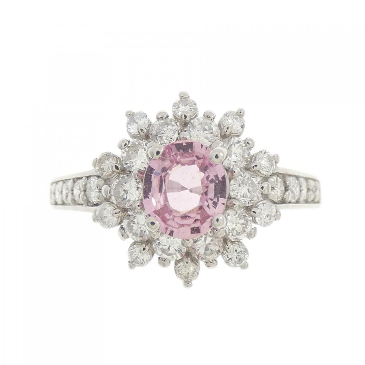 PT サファイヤ リング 0.621CT