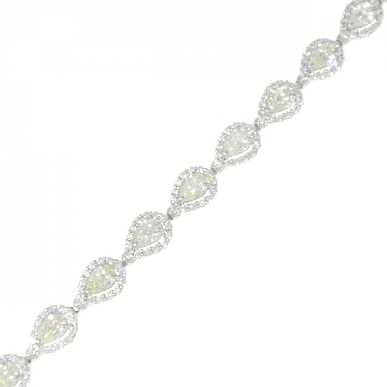 【新品】PT900/PT850 ダイヤモンド ブレスレット 4.60CT