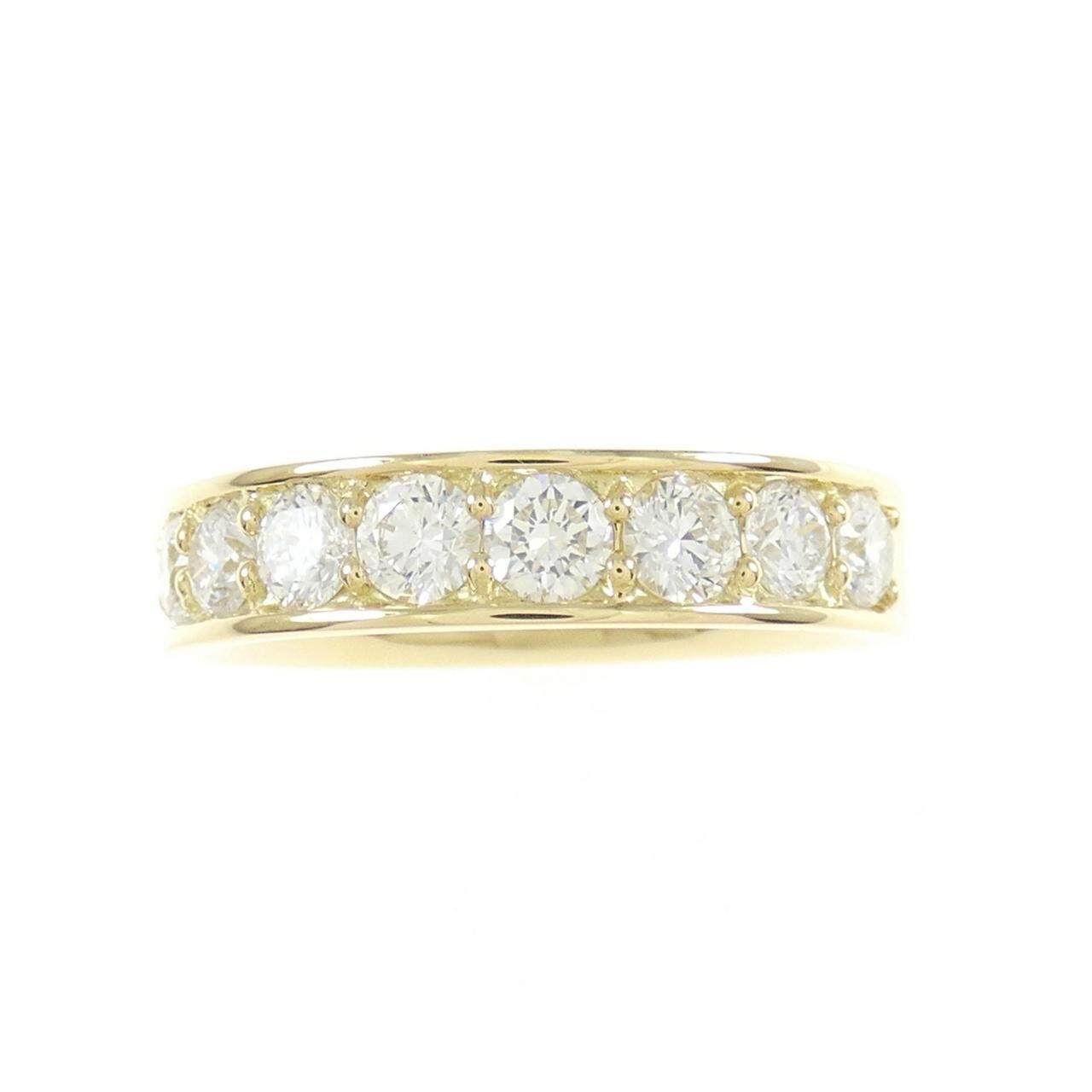 【新品】K18YG ダイヤモンド リング 1.028CT D VS1-SI1 VG-GOOD