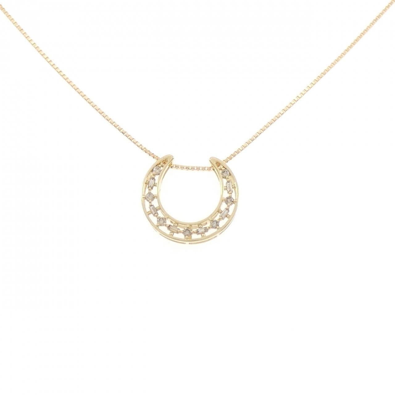 ジーエスティービー ダイヤモンド ネックレス 0.25CT
