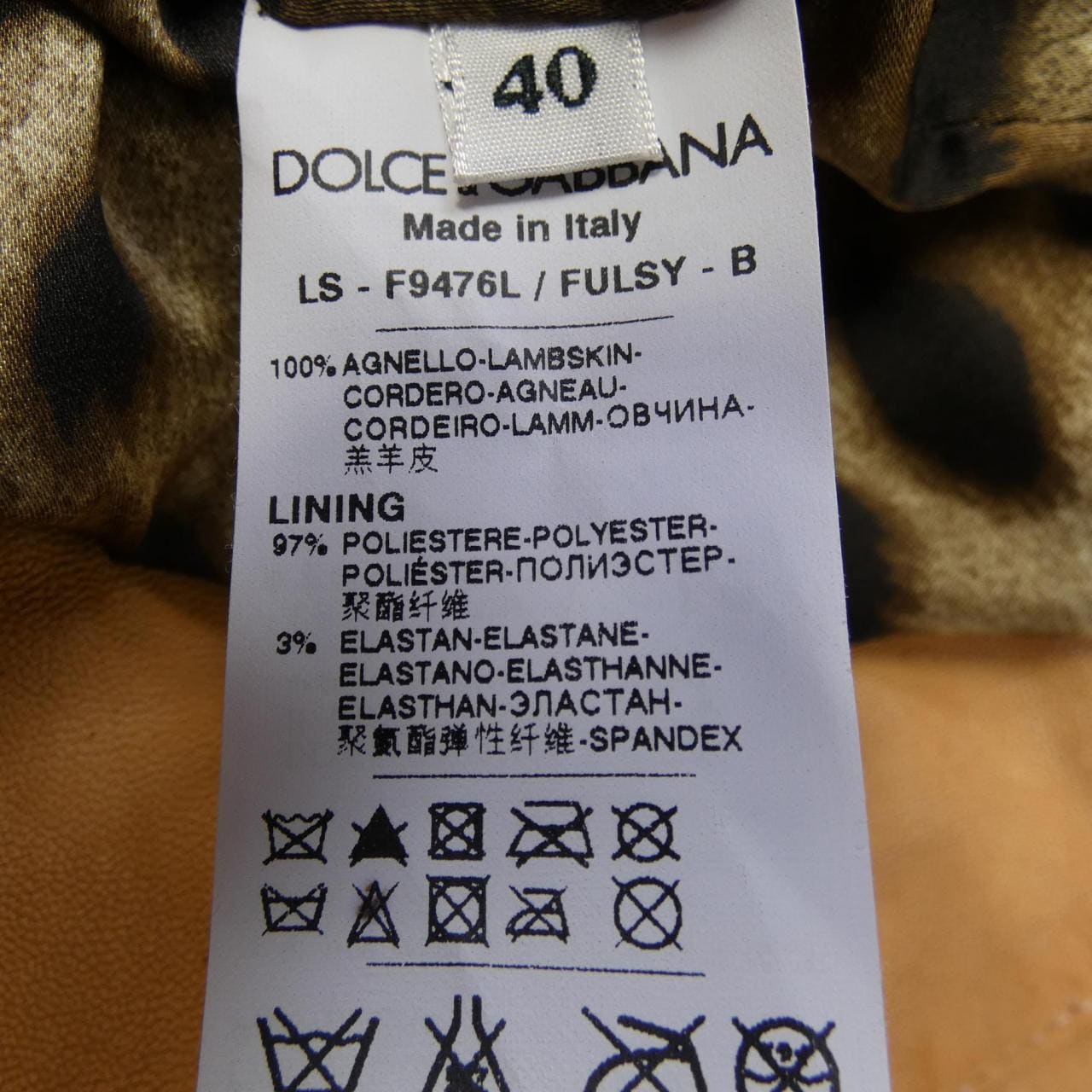 ドルチェアンドガッバーナ DOLCE&GABBANA ジャケット