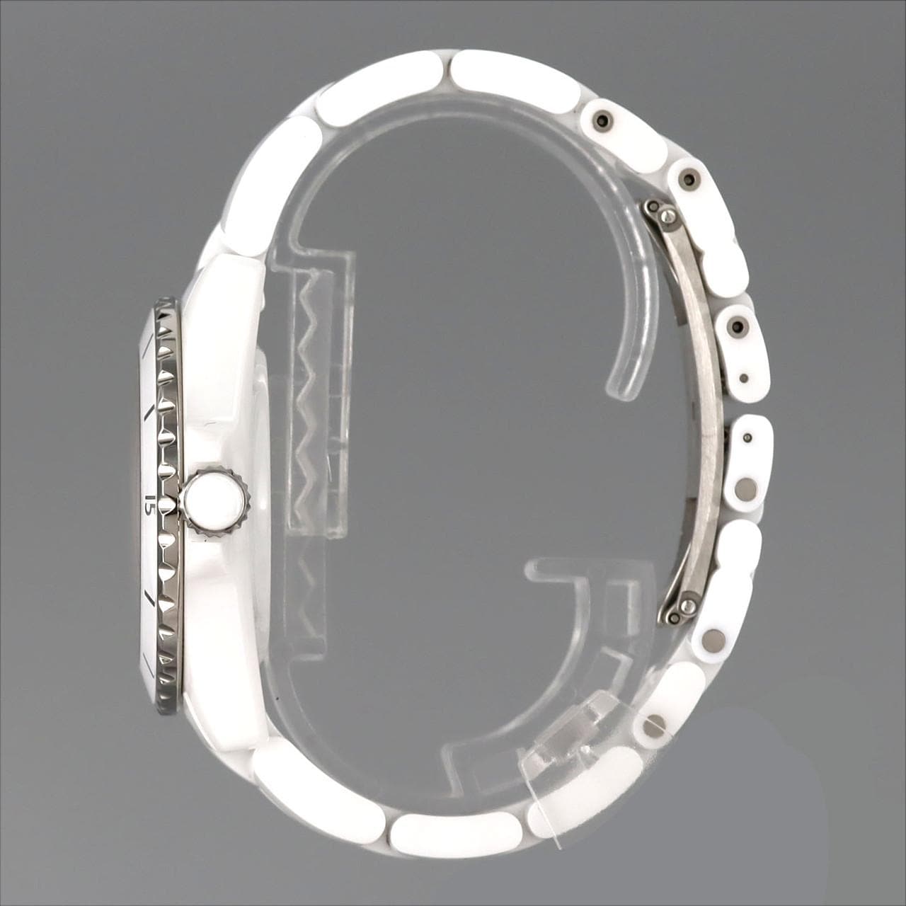 シャネル マドモアゼルJ12ラパウザ 38mmセラミック LIMITED H7481 セラミック 自動巻