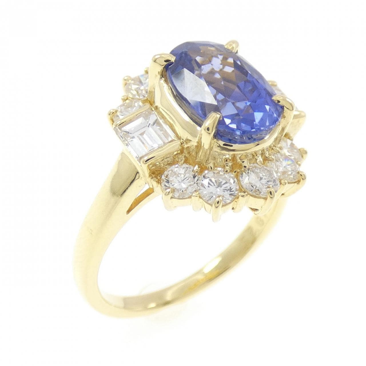 コメ兵｜K18YG 非加熱 サファイヤ リング 2.87CT スリランカ産