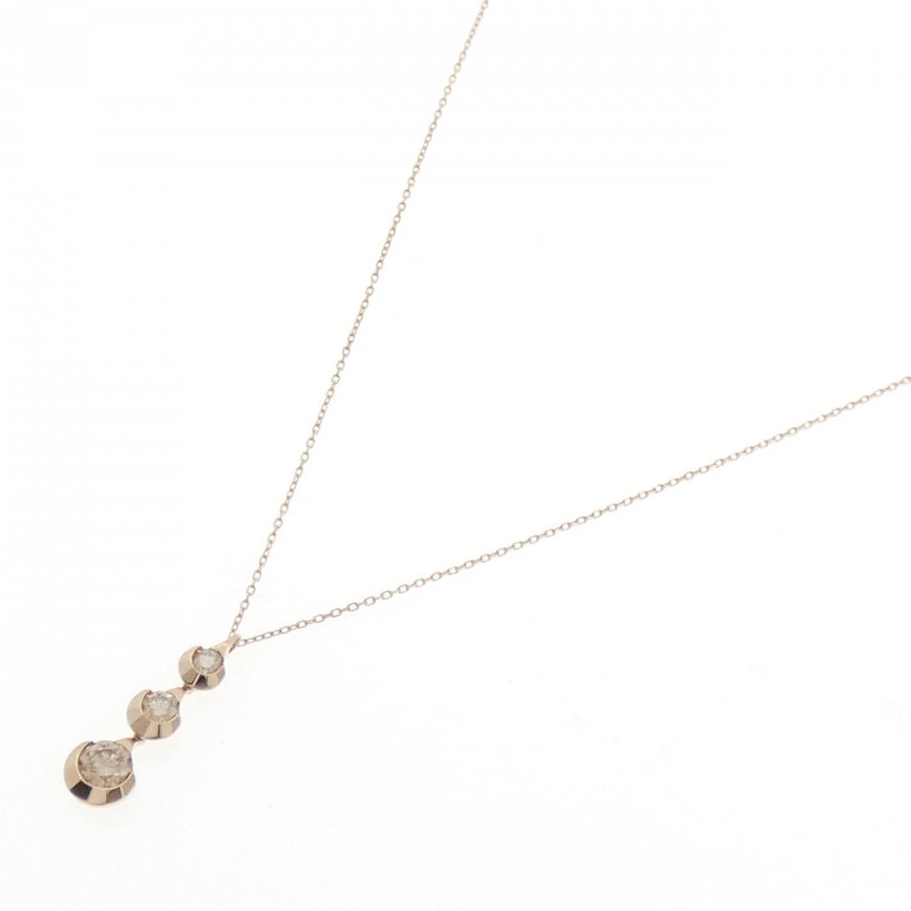 カシケイ 3ドッツ ネックレス 0.50CT