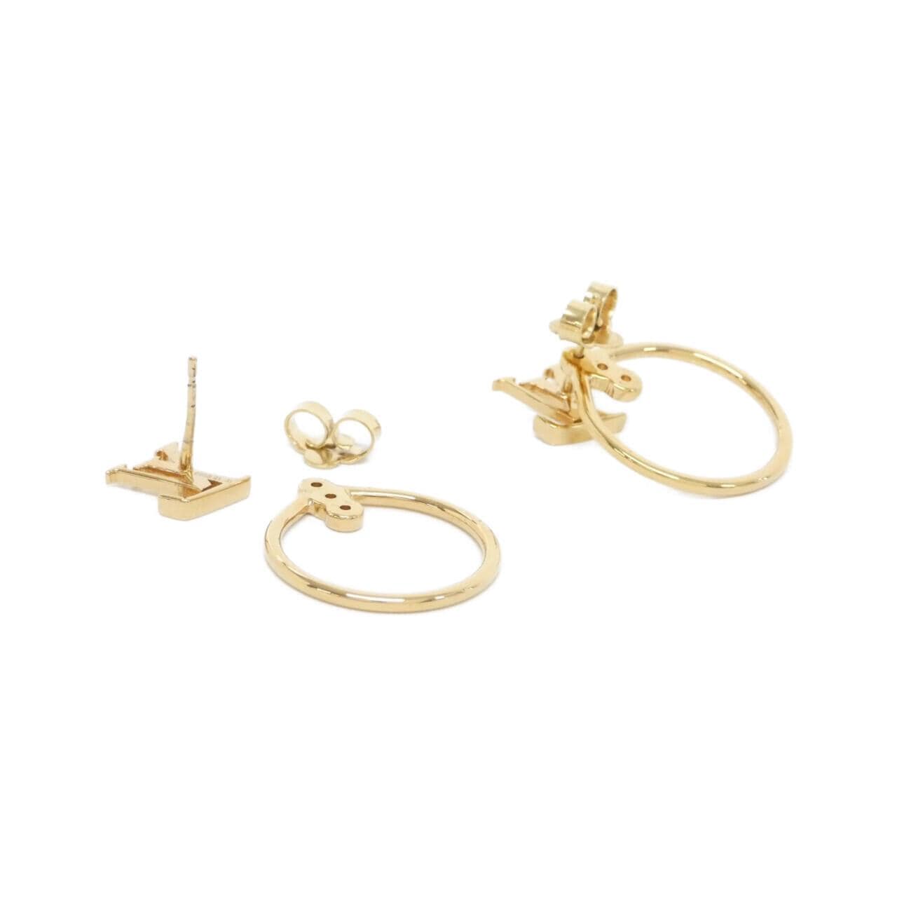 ルイヴィトン ブックルドレイユ LVエクリプス M00763 ピアス