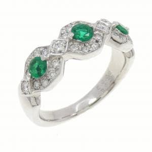 PT900 エメラルド リング 0.29CT