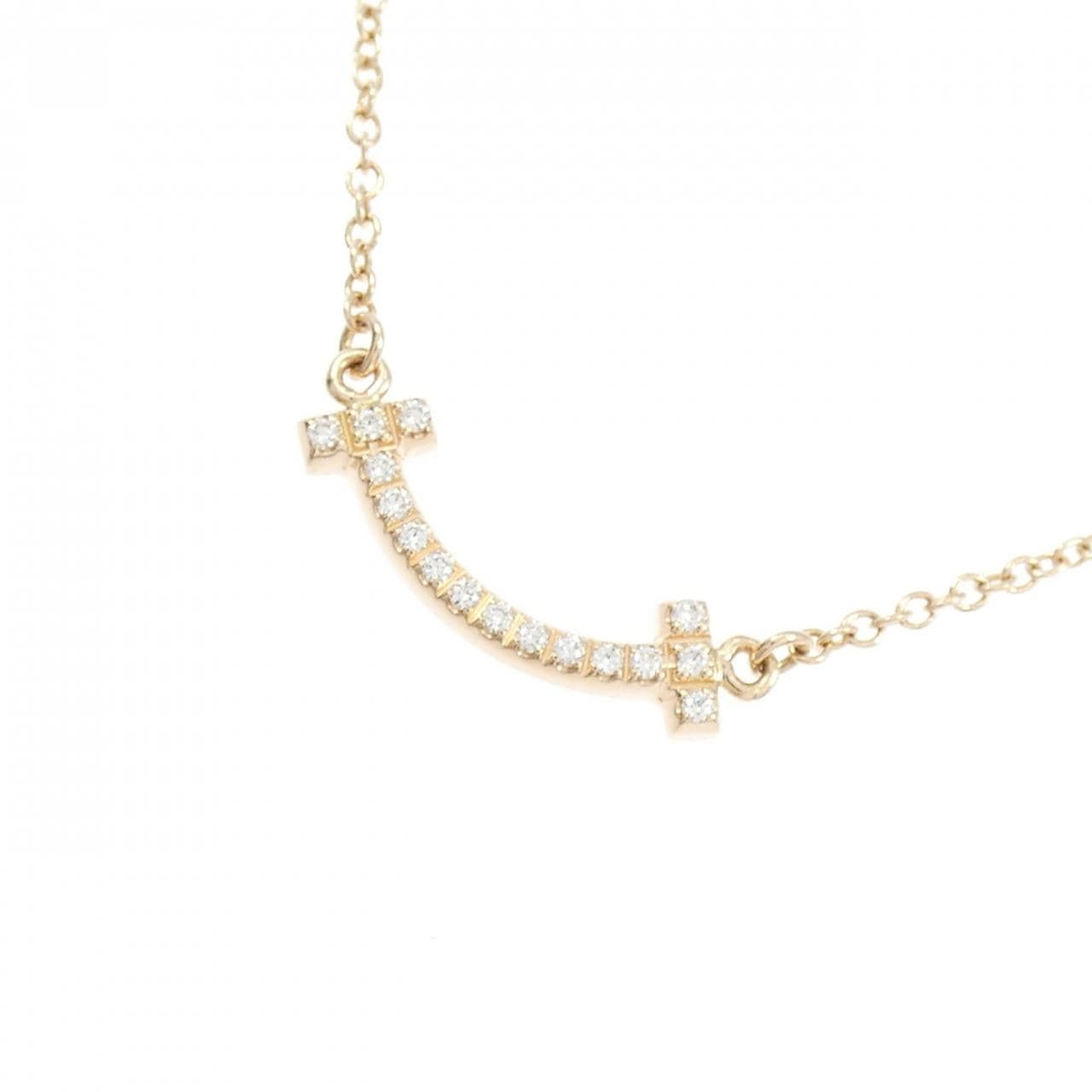 ティファニー Tスマイル ミニ ネックレス