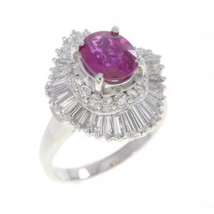 PT900 ルビー リング 1.232CT