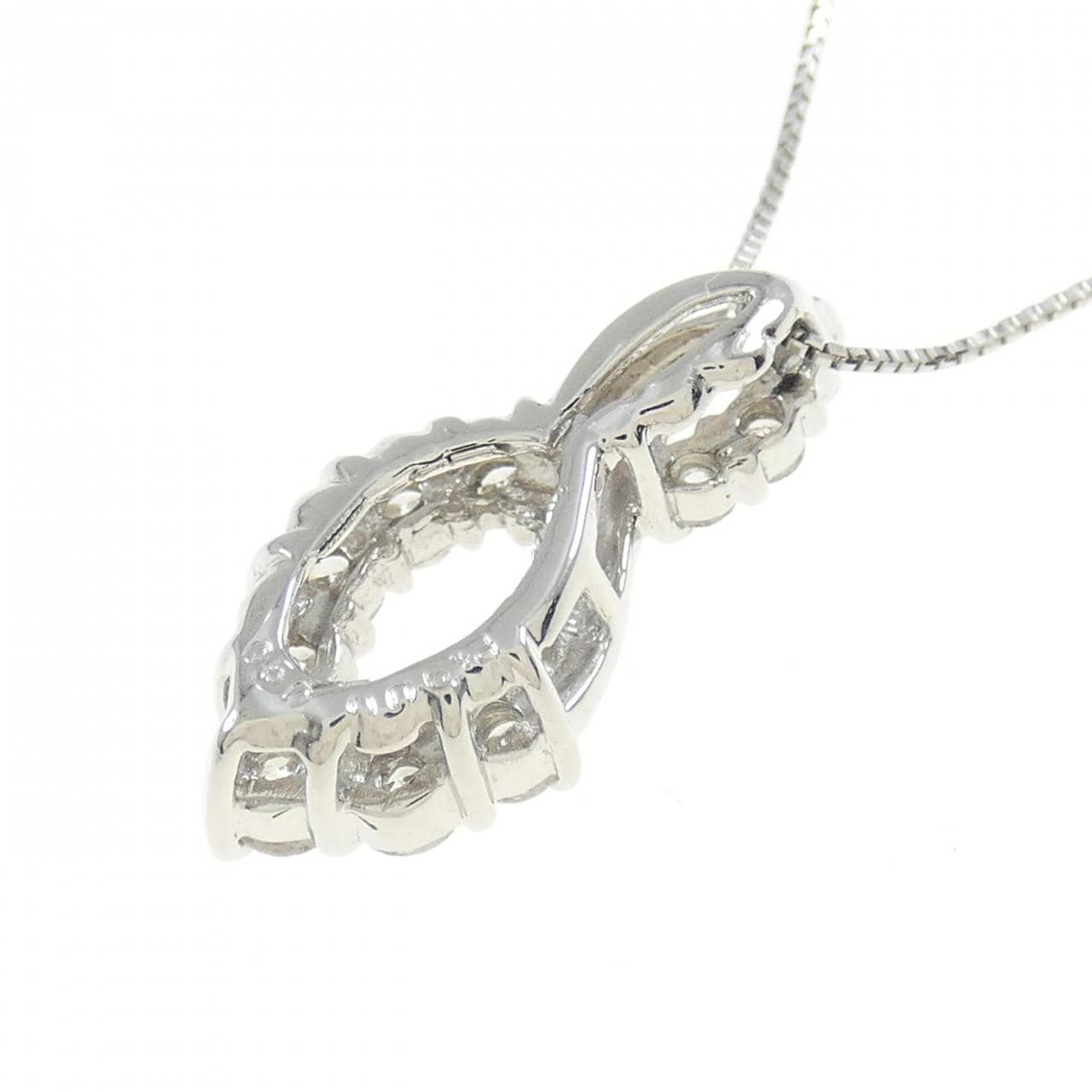 PT900/PT850 ダイヤモンド ネックレス 0.50CT
