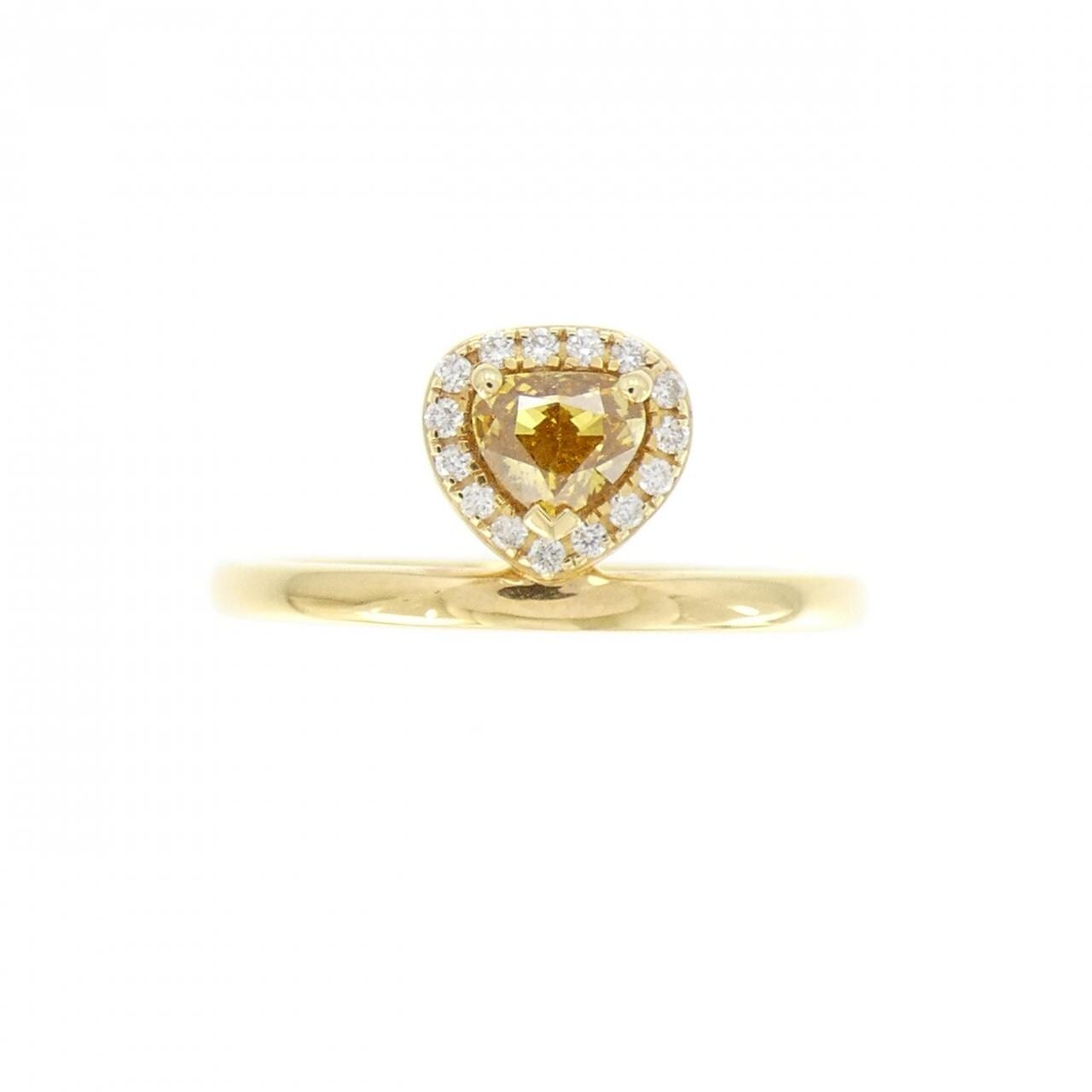 【新品】K18YG ダイヤモンド リング 0.30CT