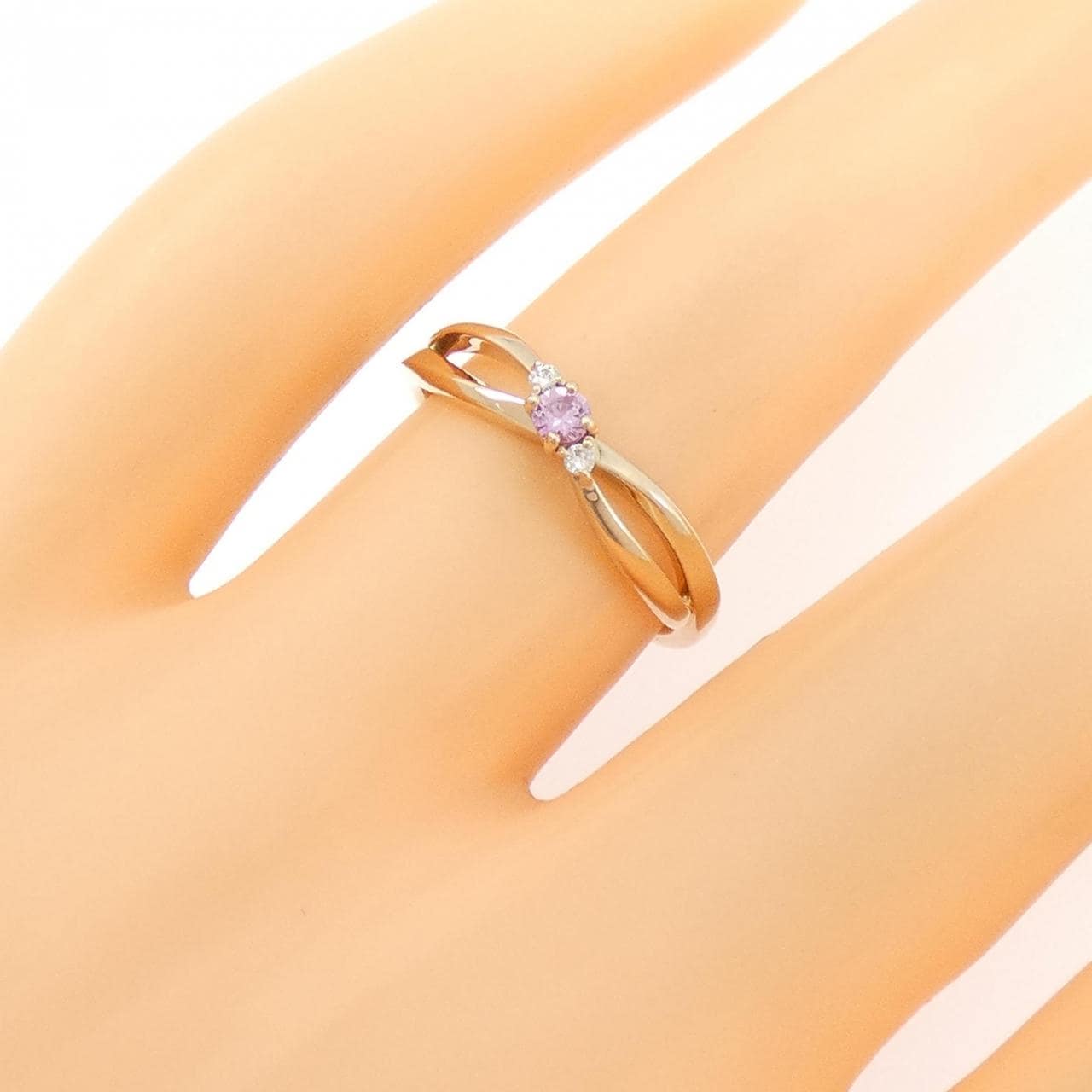 4゜C サファイヤ リング