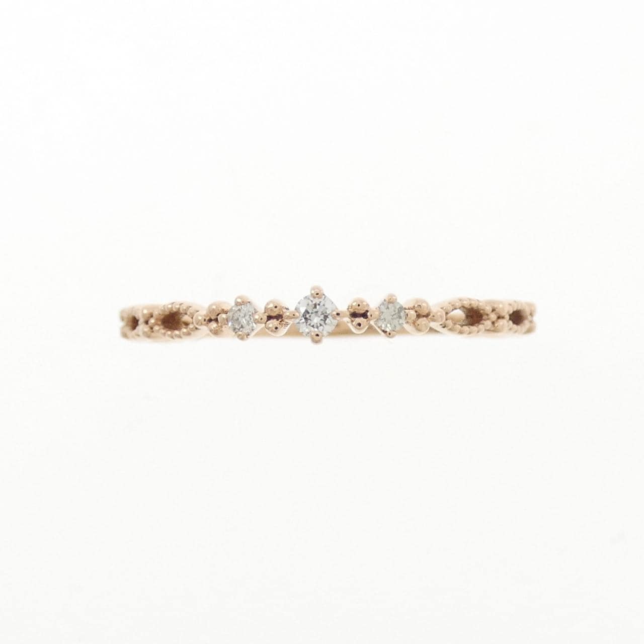 クミキョク ダイヤモンド リング 0.04CT