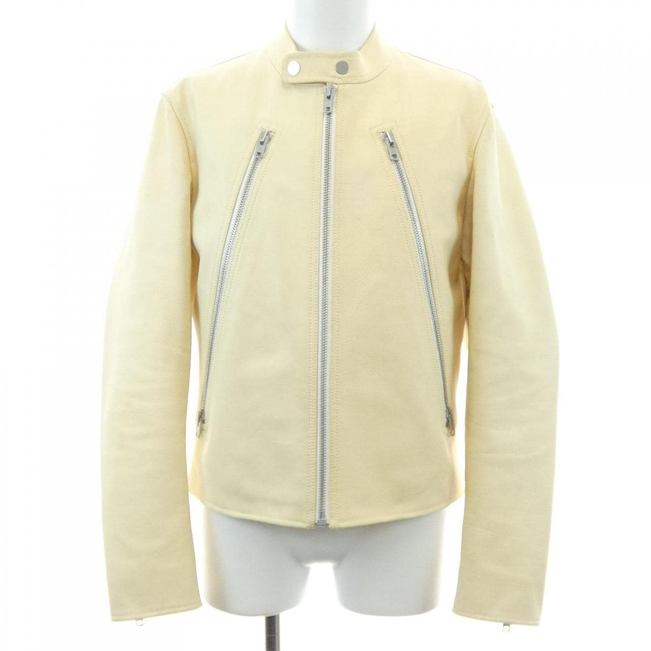 メゾンマルジェラ Maison Margiela ハの字 S50AM0413 レザーライダースジャケット