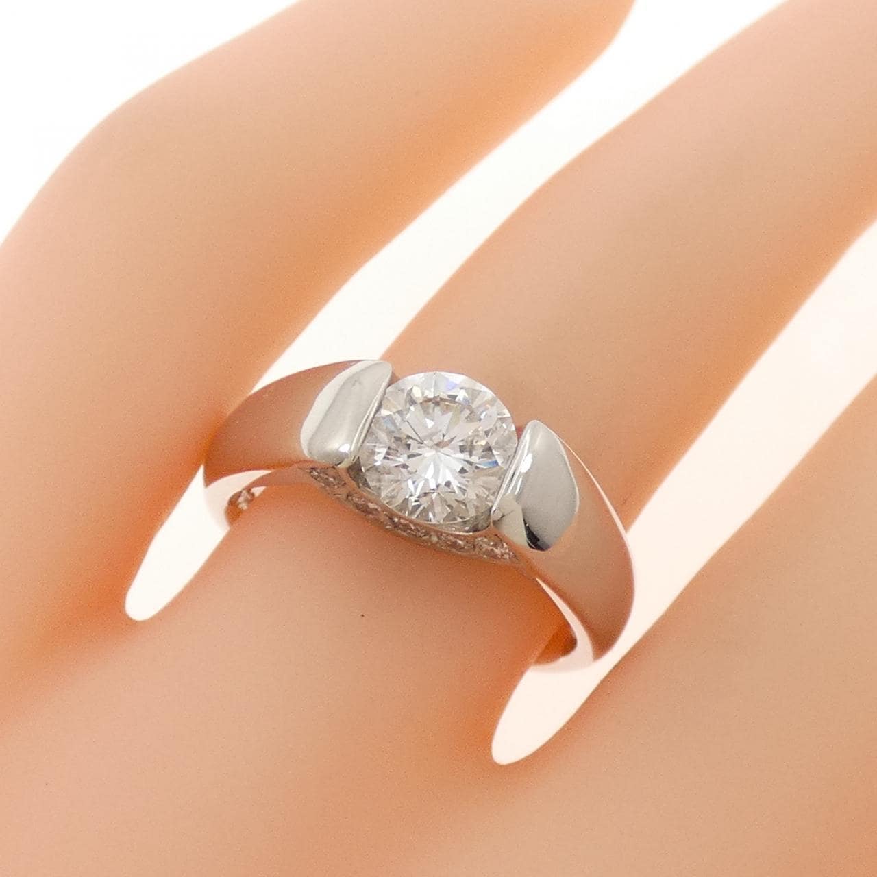 PT900 ダイヤモンド リング 1.020CT