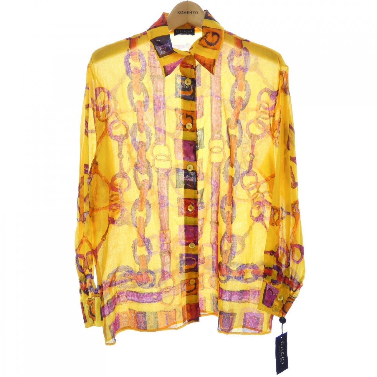 【ヴィンテージ】グッチ GUCCI 203-0759-7114 シャツ