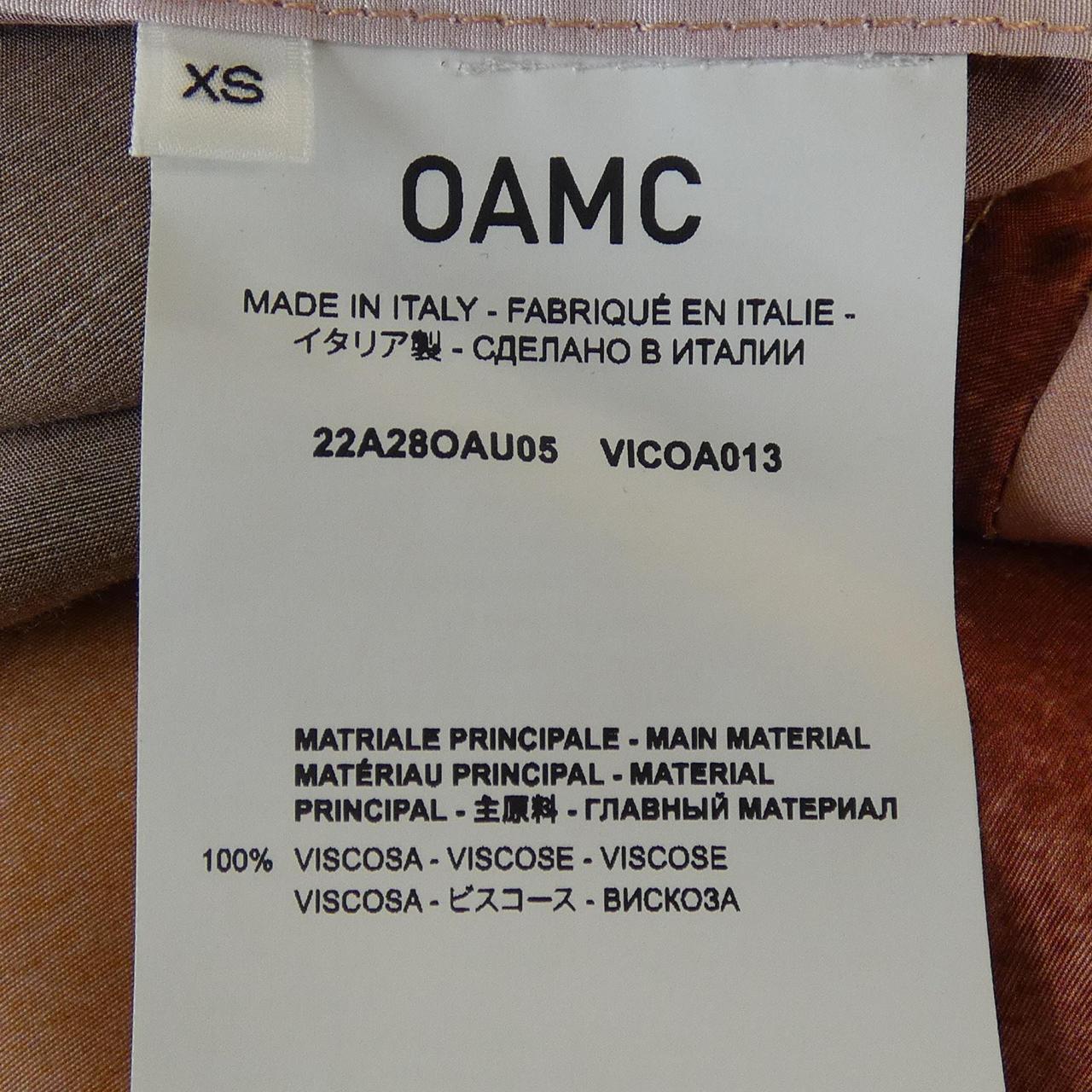 オーエーエムシー OAMC 22A28OAU05 トップス