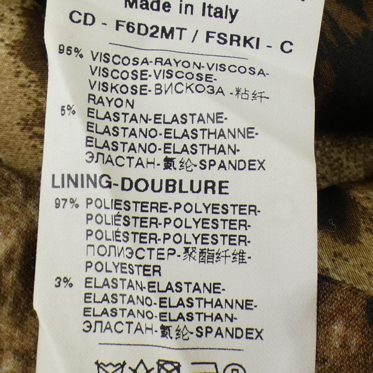 ドルチェアンドガッバーナ DOLCE&GABBANA F6D2MT/FSRKI ワンピース