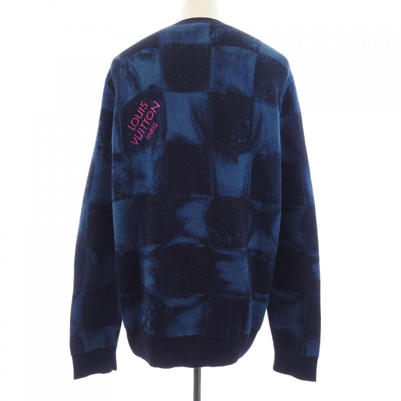 ルイヴィトン LOUIS VUITTON ダミエソルトジャカードクルーネック HLN14WET6 ニット