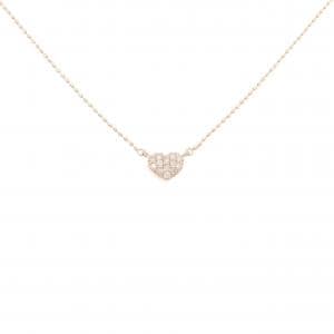 K14PG ダイヤモンド ネックレス 0.10CT