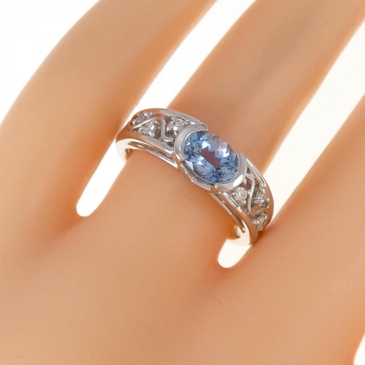 PT海蓝宝戒指 0.81CT