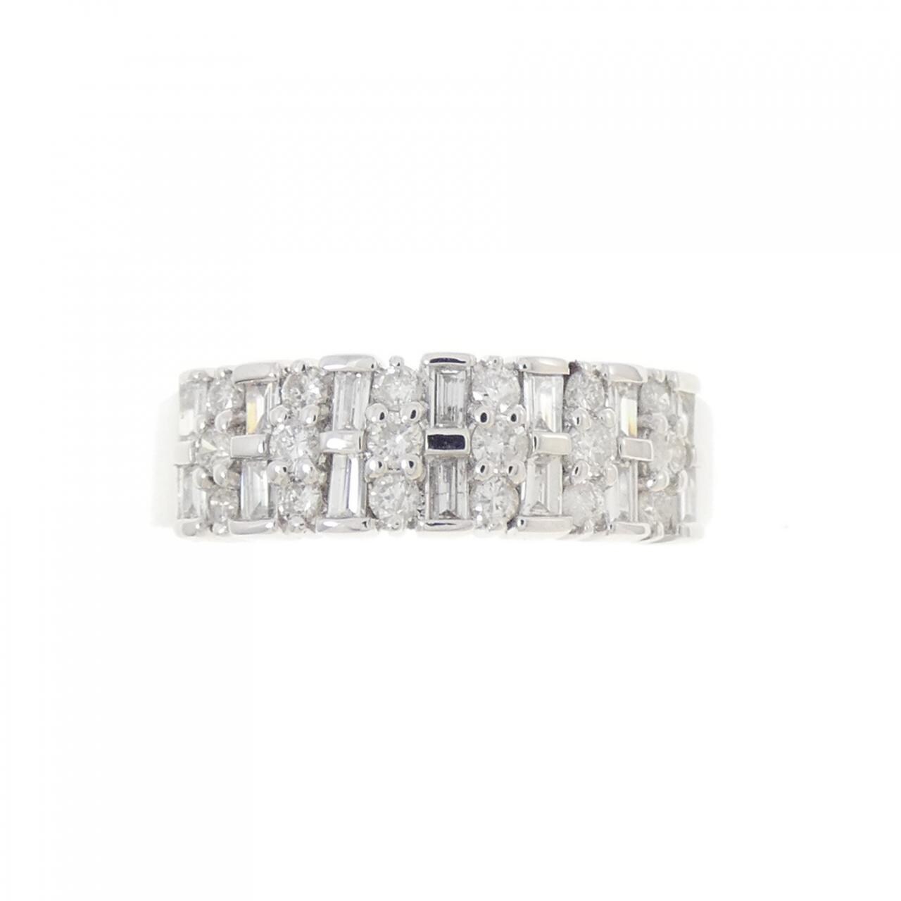 K18WG ダイヤモンド リング 0.66CT