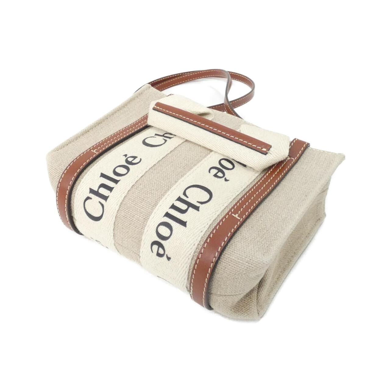 クロエ ウッディ ミニ トート CHC22AP237 I26 バッグ