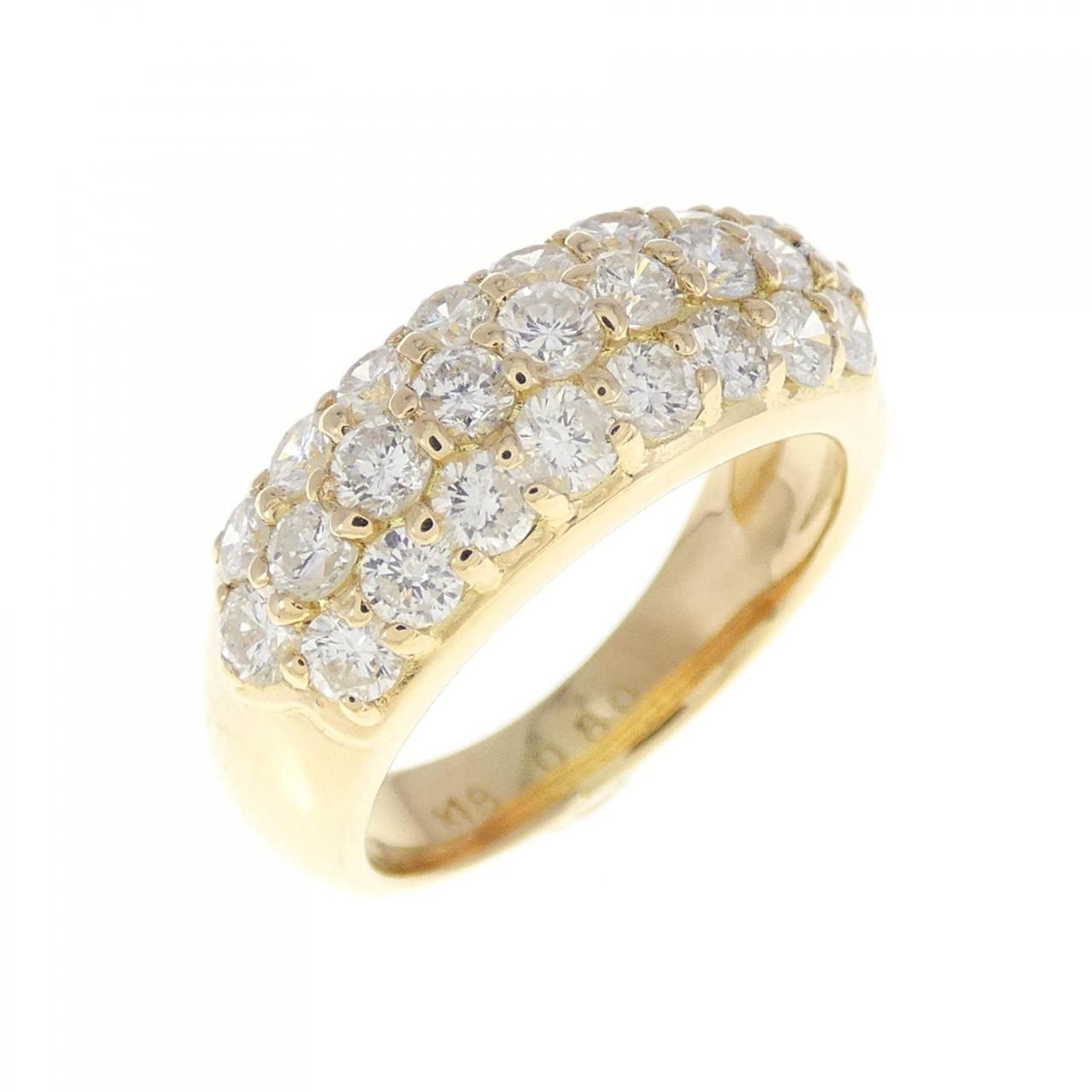 コメ兵｜K18YG ダイヤモンド リング 0.80CT｜ジュエリー｜リング