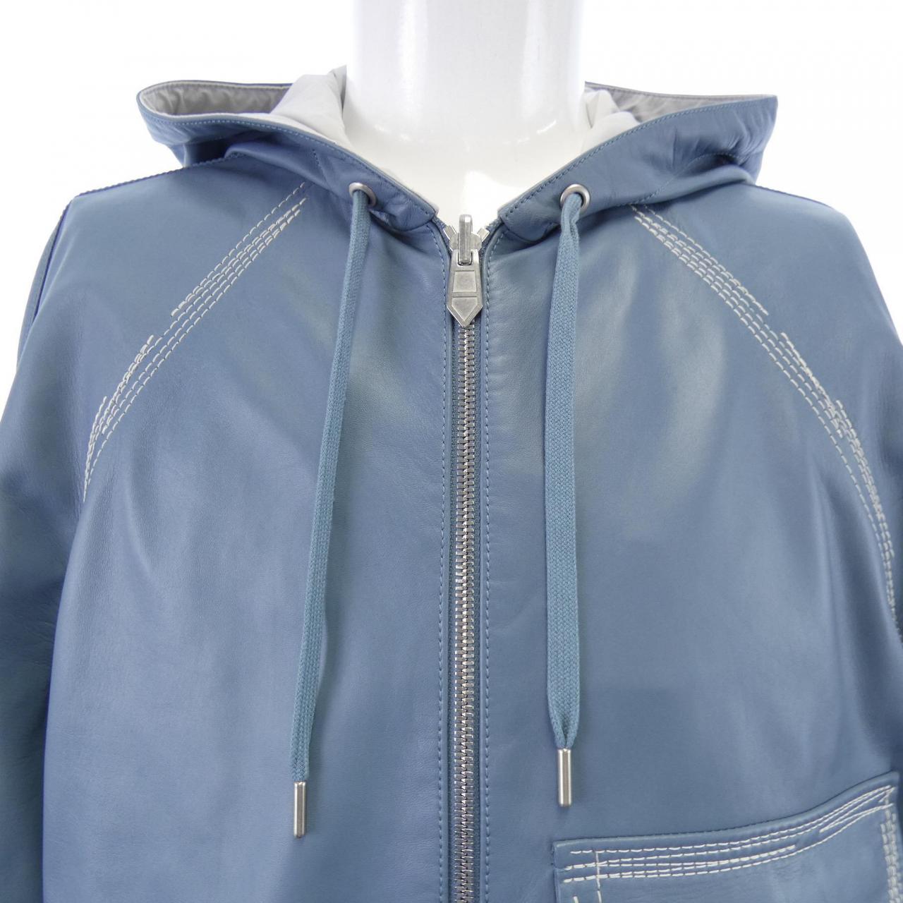 エルメス HERMES *21-5008 レザージャケット