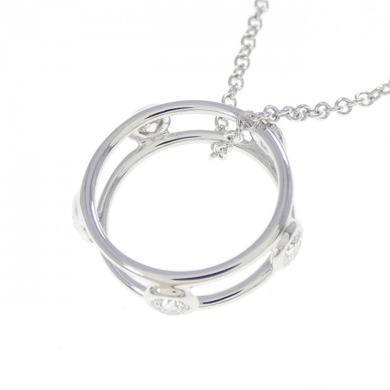 ティファニー ダブルワイヤー ネックレス