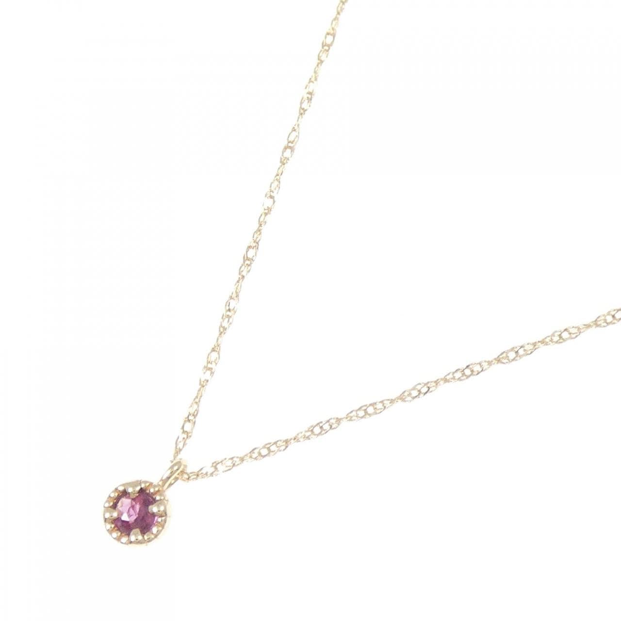 エテ ルビー ネックレス