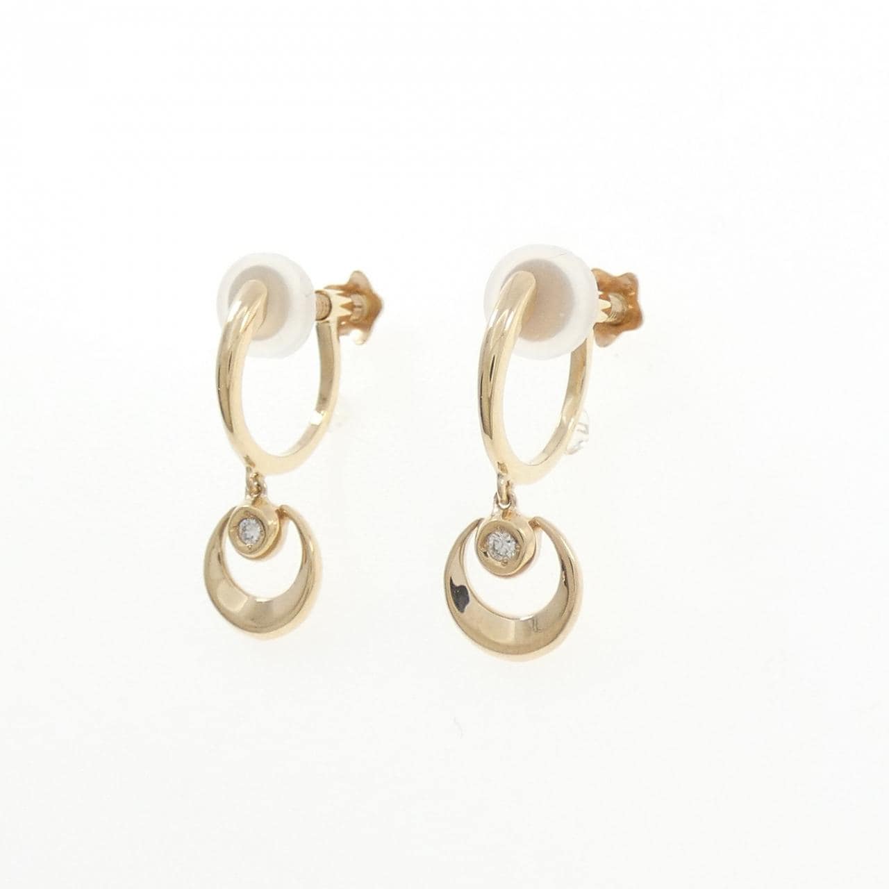 スタージュエリー ダイヤモンド イヤリング 0.02CT