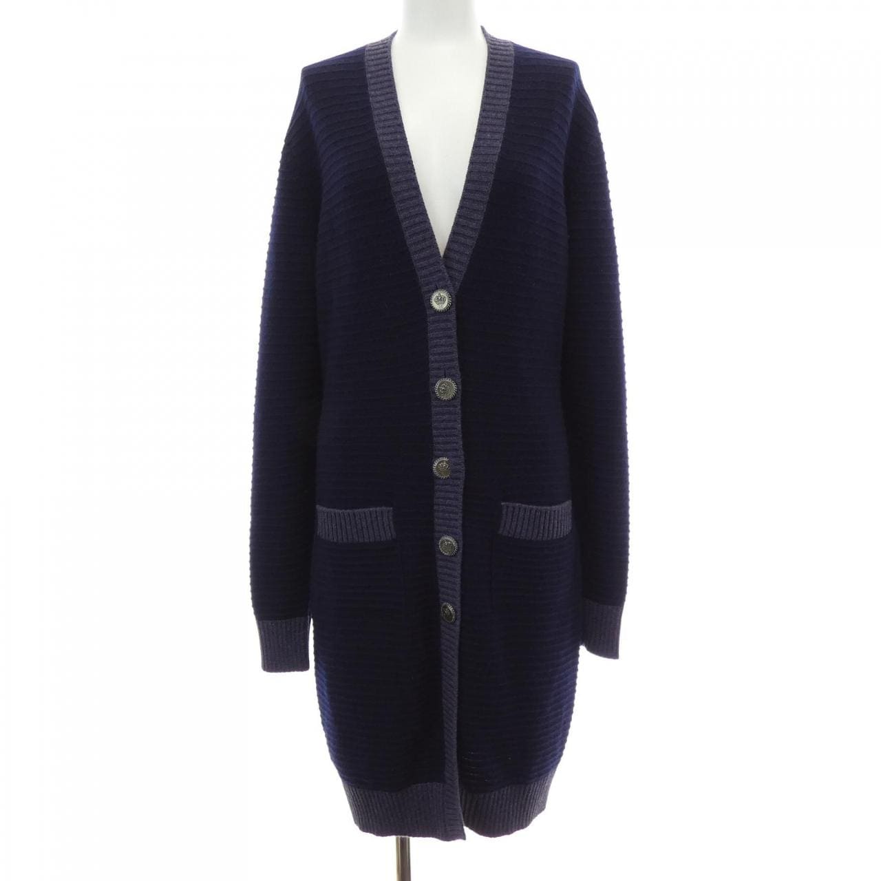 シャネル CHANEL P33560K00852 08A ロングカーディガン