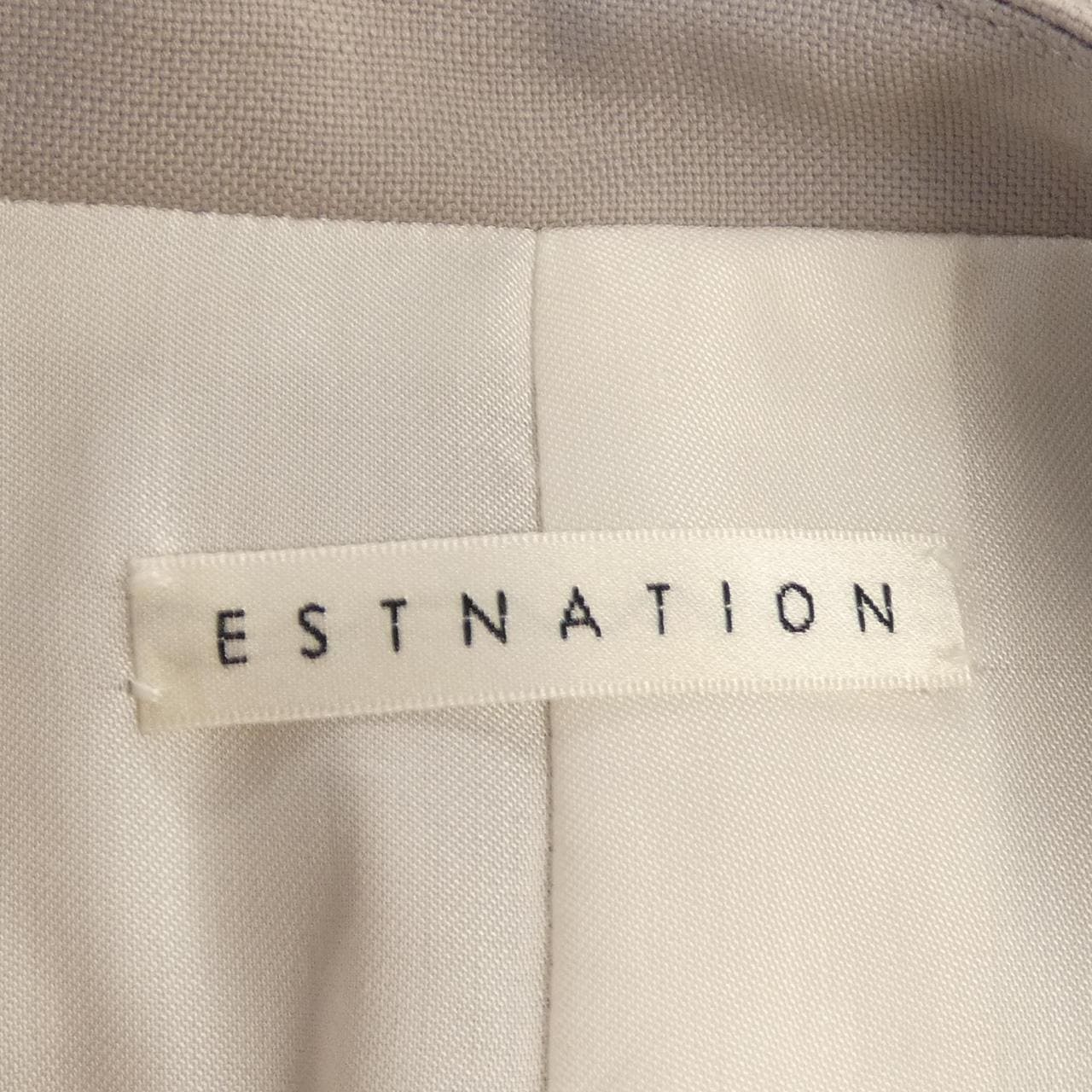 エストネーション ESTNATION ノーカラージャケット