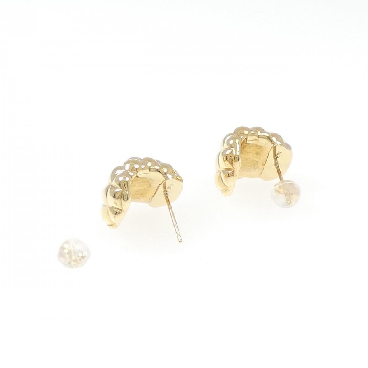 K18YG earrings