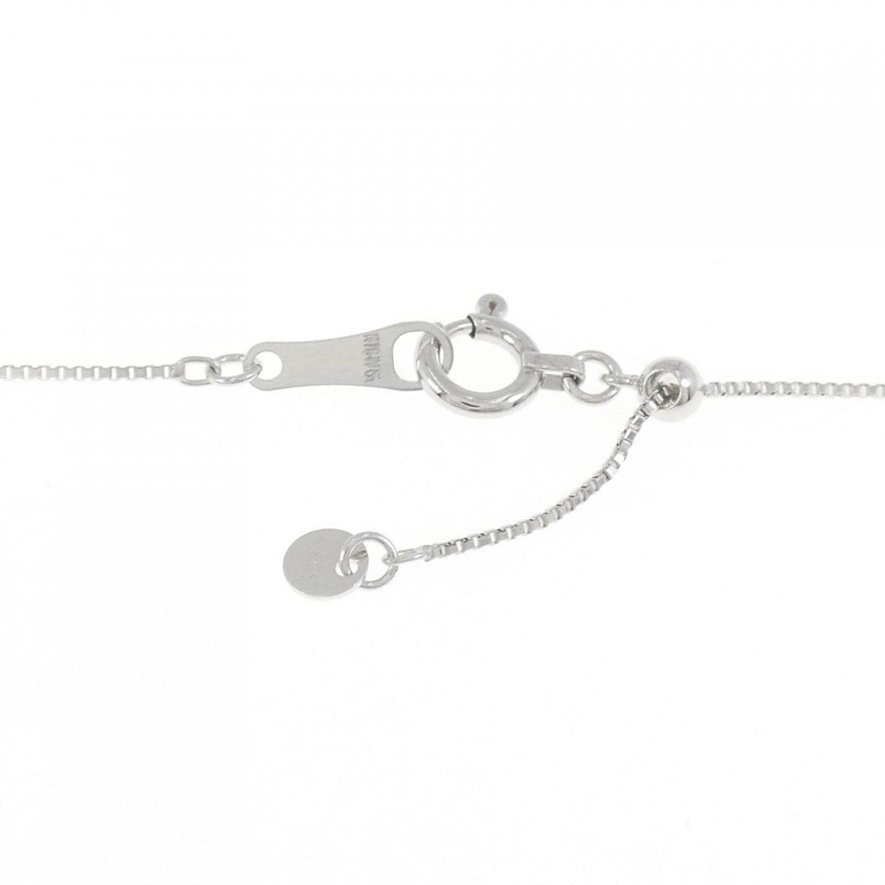 K18WG ダイヤモンド ネックレス 0.03CT