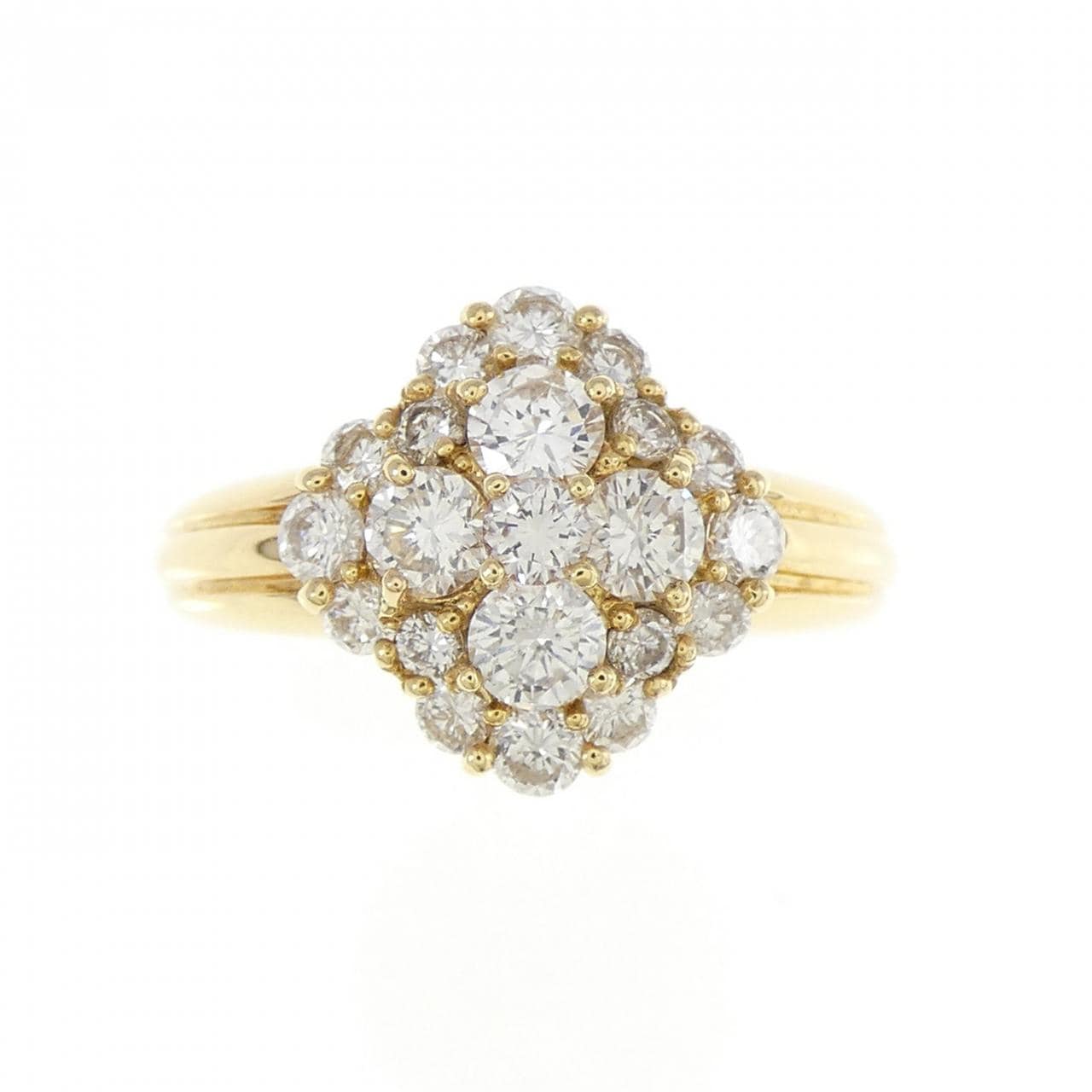 K18YG ダイヤモンド リング 1.00CT