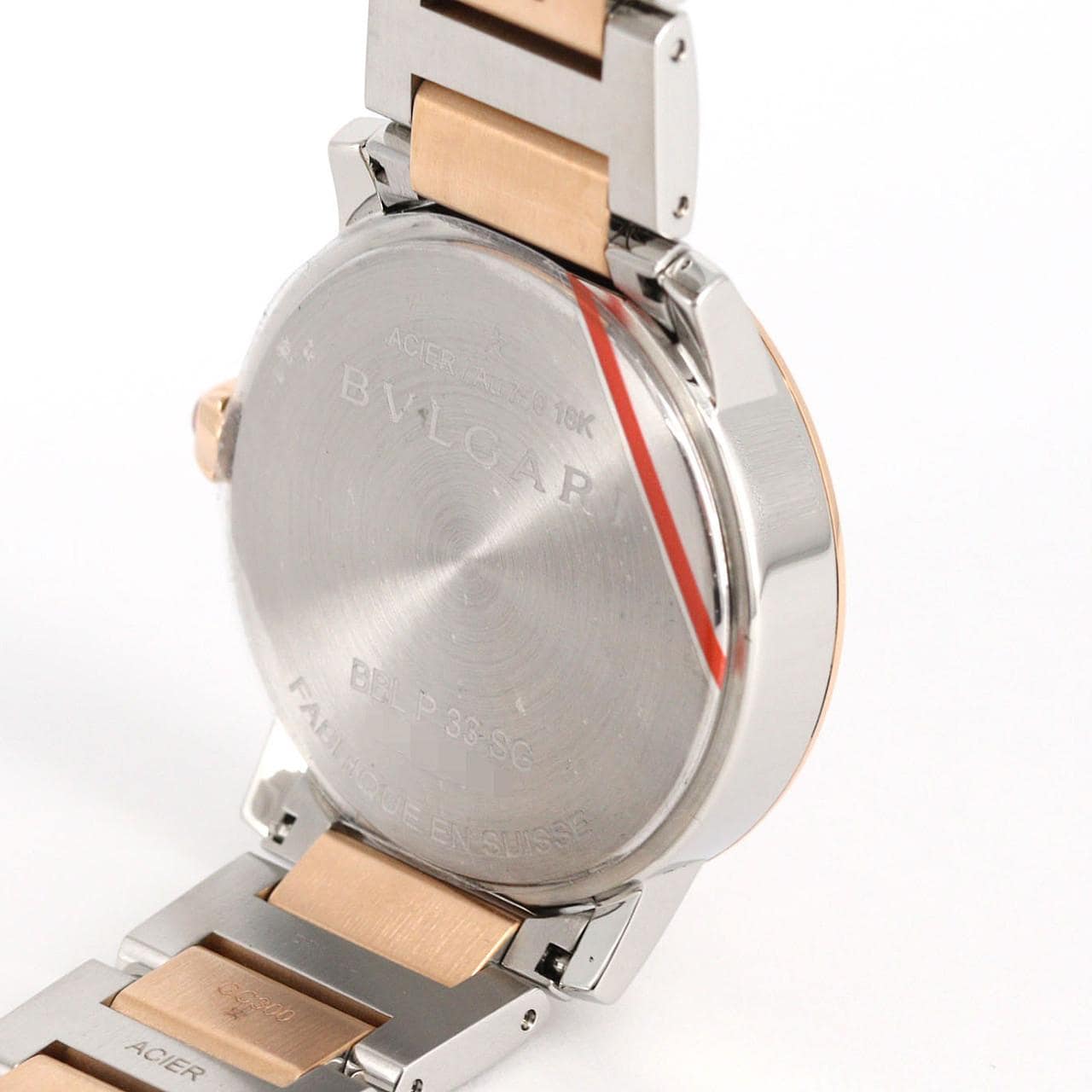 【新品】ブルガリ ブルガリブルガリ PGコンビ･12P BBLP33SG/BBL33WSPG/12 SSxPG 自動巻