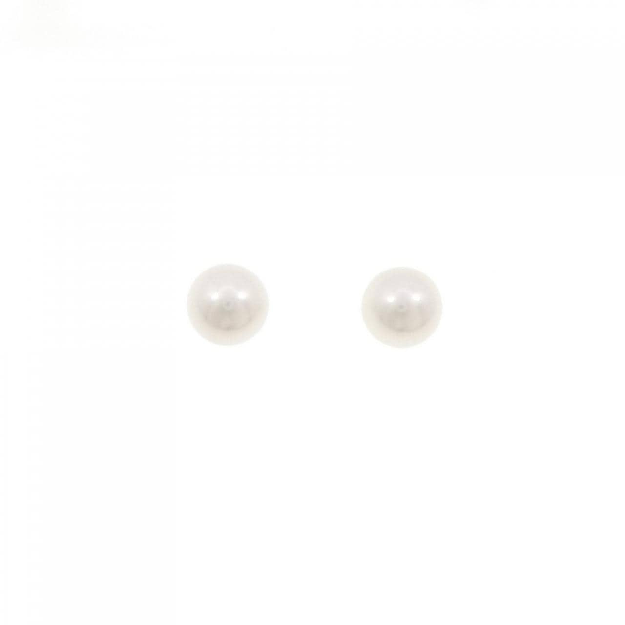 K14WG アコヤパール ピアス 7mm