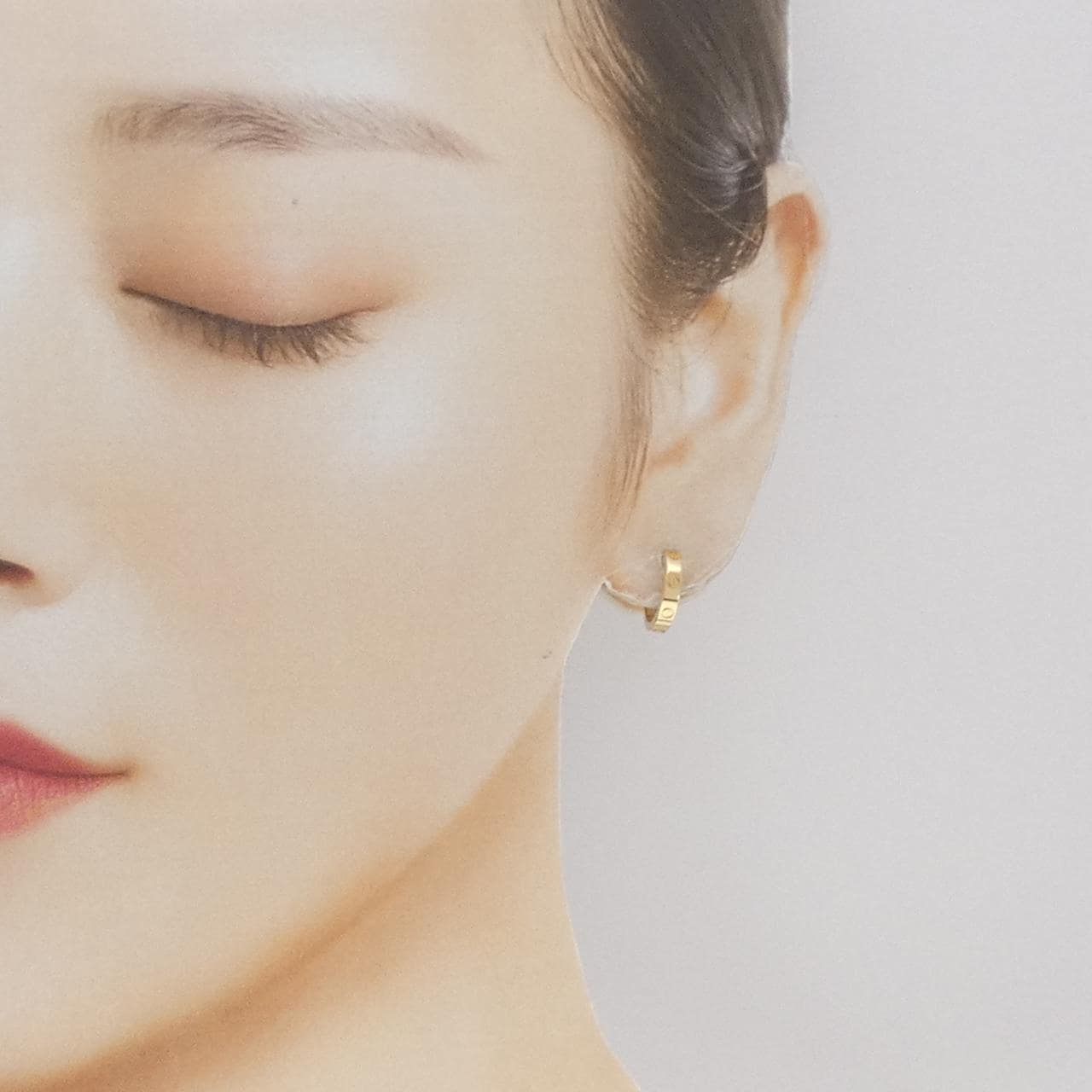 カルティエ ミニラブ ピアス