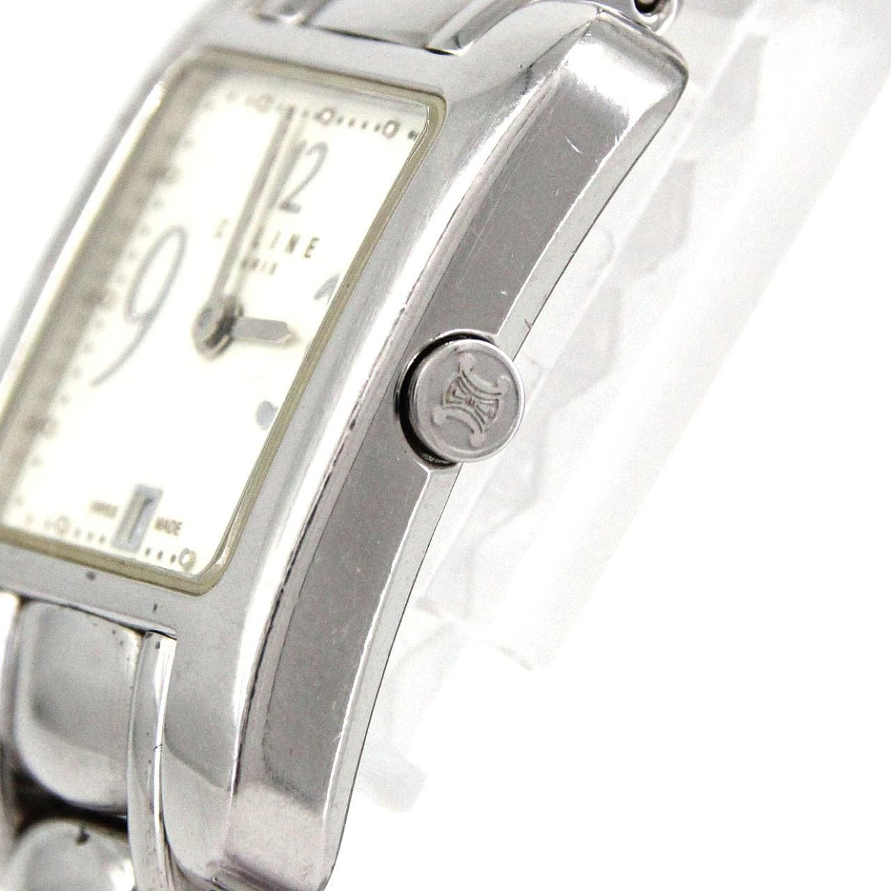 【ノーメンテナンス還元価格】セリーヌ スクエアケース SS クォーツ